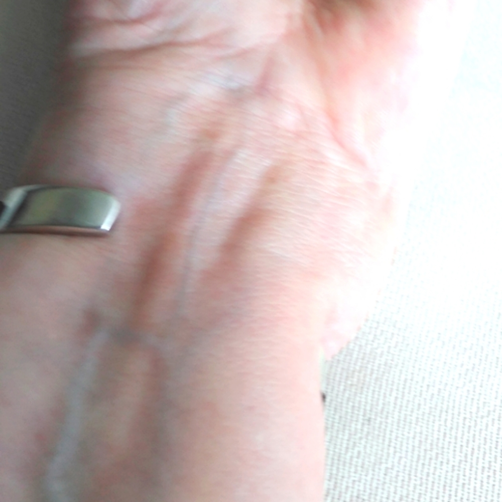 NATIVE AMERICAN WAVE INLAID CUFF BRACELET - Picture 15 of 16